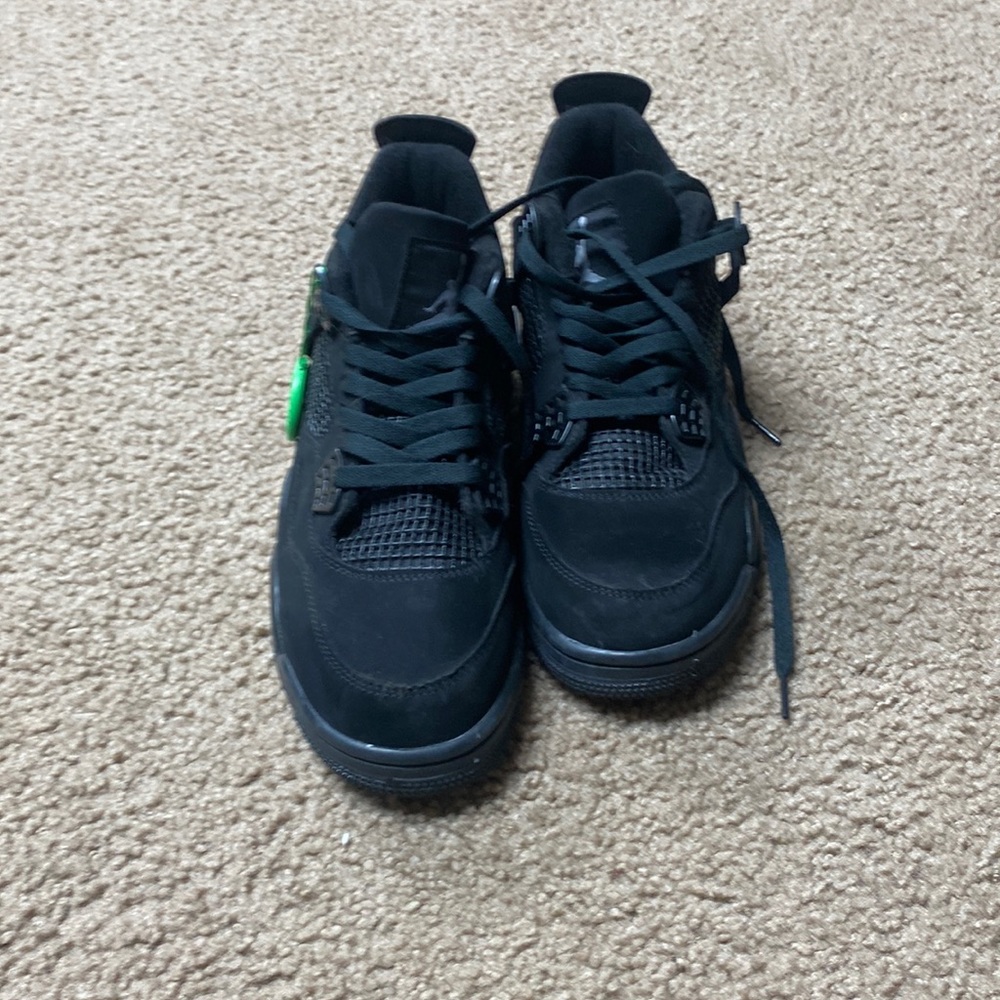Size 9.5 Jordan 4 Black Cats NO BOX